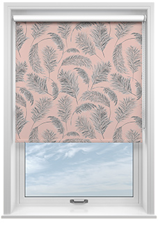 Pampas Grass, Sorbet - Twist&Fit Roller Blind
